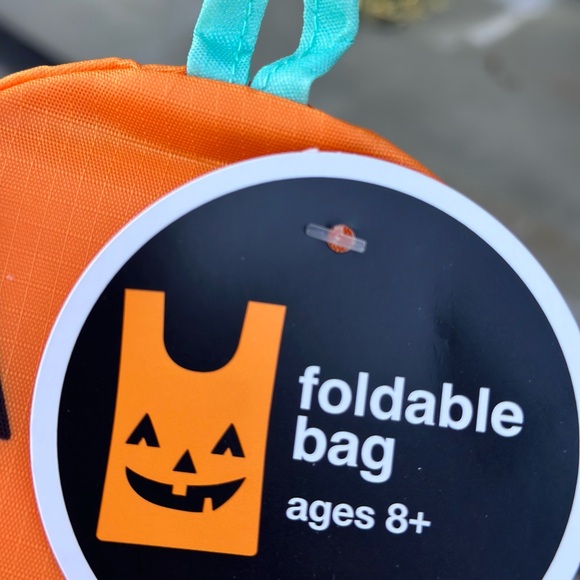 2 Pumpkin reusable bags (set of two) - Picture 2 of 4